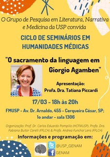 Ciclo de Seminários em Humanidades Médicas