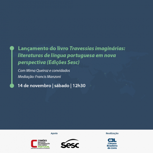 Banner de divulgação do lançamento do livro (informações na descrição)