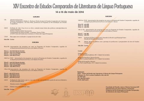 programação do evento